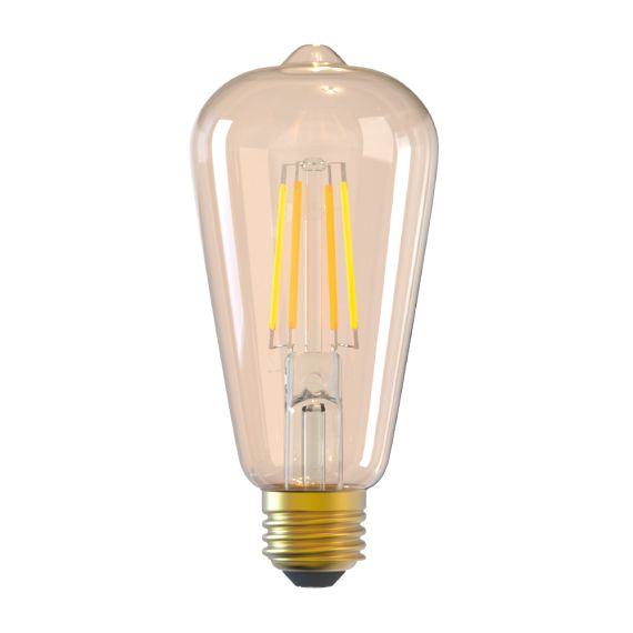 WIFI RETRO SMART FILAMENT AMBER BULB E27, 6W, WARM/WHITE TELLUR  TLL331191