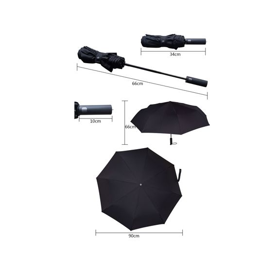 ЗОНТ MIJIA AUTOMATIC UMBRELLA ЧЕРНЫЙ