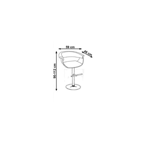 БАРНЫЙ СТУЛ H45