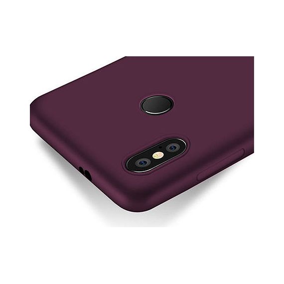 730011 HUSA SCREEN GEEKS TOUCH XIAOMI REDMI NOTE 5 PRO TPU, WINE RED