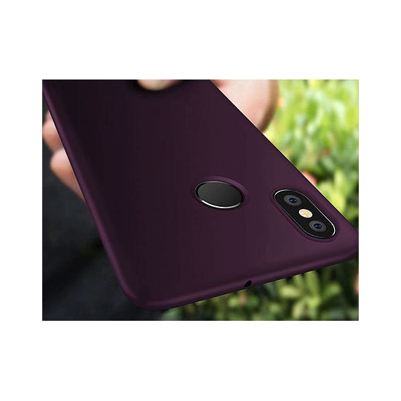 730011 HUSA SCREEN GEEKS TOUCH XIAOMI REDMI NOTE 5 PRO TPU, WINE RED