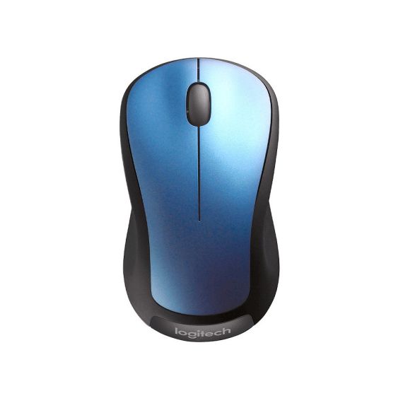 LOGITECH M310 PEACOCK BLUE WIRELESS MOUSE NEW GENERATION, 2.4GHZ, USB, 910-005248 (MOUSE FARA FIR/БЕСПРОВОДНАЯ МЫШЬ)