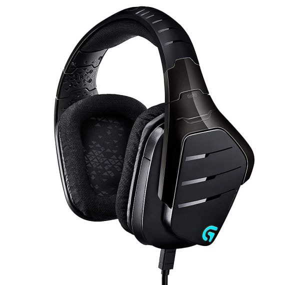 ИГРОВЫЕ НАУШНИКИ LOGITECH G633 ARTEMIS SPECTRUM BLACK GAMING RGB 7.1 HEADSET, 7.1 SURROUND, 40MM PRO-G DRIVER, HEADSET: 20HZ-20KHZ, MICROPHONE: 100HZ-20KHZ, 2M, 981-000605 (CASTI CU MICROFON/НАУШНИКИ С МИКРОФОНОМ)