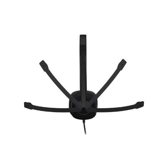 НАУШНИКИ LOGITECH H151 STEREO HEADSET, HEADPHONE: 20HZ-20KHZ, MICROPHONE: 100HZ-6.5KHZ, 1.8M CABLE, 981-000589