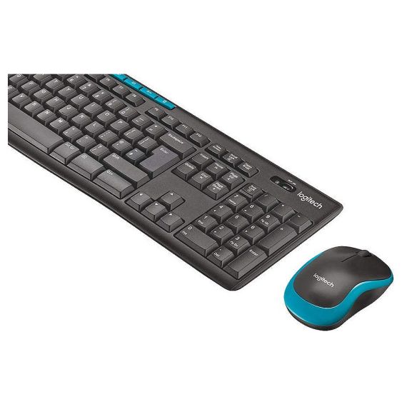 КЛАВИАТУРА+МЫШЬ LOGITECH WIRELESS DESKTOP MK275 BLACK WIRELESS KEYBOARD + MOUSE COMBO, 2.4 GHZ, 920-008535