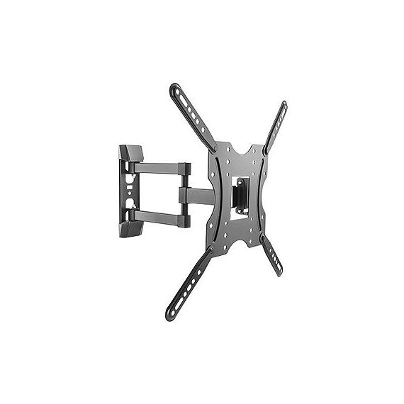 LCD/TV FULL MOTION WALL MOUNT BRATECK KLA27-443, MAX VESA 400X400, SCREEN 32"-55" LOAD 30 KG, PROFILE 62-422MM, TILT +3°~-10°, SWIVEL +90°~-90°