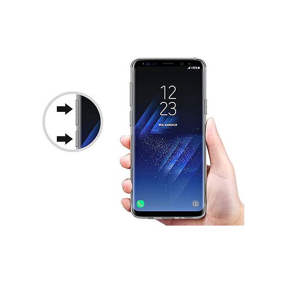 700019 HUSA SCREEN GEEKS SAMSUNG GALAXY S9 TPU ULTRA THIN, TRANSPARENT