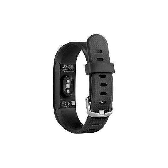 ACME HR ACT206 BLACK ACTIVITY TRACKER, 0.86” O LED, LI-ION, ACCELEROMETER, PEDOMETER, HEAR RATE MONITOR, TOUCH SCREEN, WATERPROOF, BLUETOOTH 4.0 (SMART BAND / СМАРТ БРАСЛЕТ) WWW