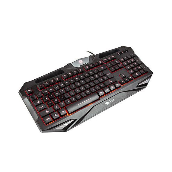 КЛАВИАТУРА+МЫШЬ GENESIS RX39 GAMING KEYBOARD, BACKLIT 3 COLORS, USB, GAMER