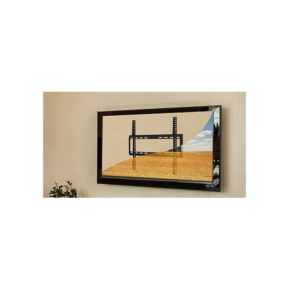 FLAT PANEL WALL SUPPORT BRATECK KL22-44T FOR TV SCREEN SIZE 32" - 55", TILT FROM +0° TO -8°, SUPER SLIM DESIGN 20.5MM, VESA 200X200, 400X200, 300X300, 400X400, 35KG (SUPORT DE PERETE PENTRU TV/КРЕПЛЕНИЕ ПОДВЕС НАСТЕННЫЙ КРОНШТЕЙН ДЛЯ ТЕЛЕВИЗОРА)