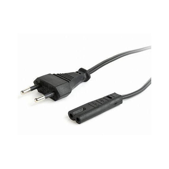 GEMBIRD PC-184-VDE POWER CORD WITH VDE APPROVAL, 1.8M, EU 2 PIN INPUT PLUG