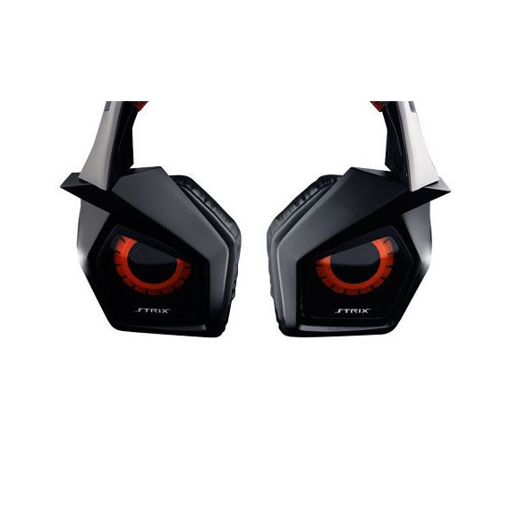 ASUS GAMING HEADSET STRIX PRO, HEADPHONE: 20 ~ 20000 HZ, SENSITIVITY HEADPHONE:98 DB, MICROPHONE: -40 DB, CABLE 2.7M
