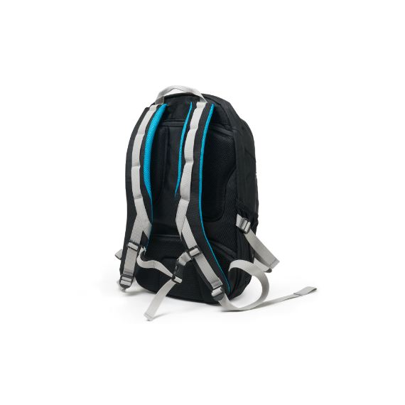 DICOTA D31047 BACKPACK ACTIVE BLACK/BLUE 14"-15.6", PREMIUM NOTEBOOK BACKPACK WITH A SPORTY DESIGN, (RUCSAC LAPTOP/РЮКЗАК ДЛЯ НОУТБУКА)