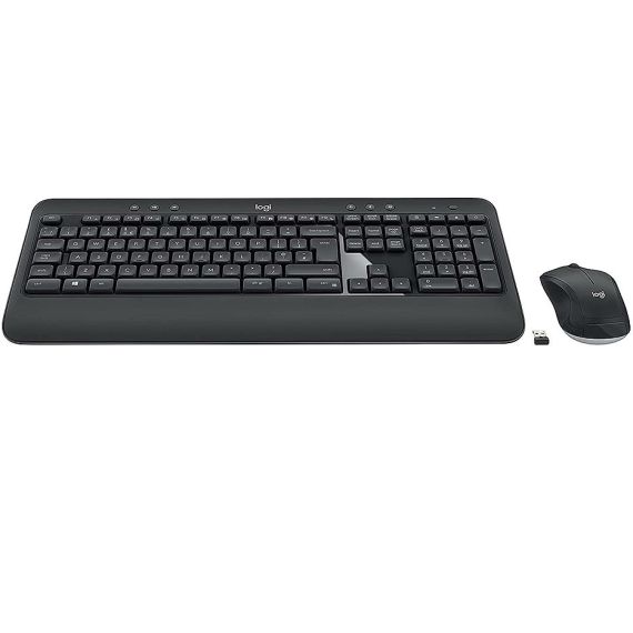 КЛАВИАТУРА+МЫШЬ LOGITECH MK540 BLACK ADVANCED WIRELESS MOUSE + KEYBOARD BUNDLE, 2.4 GHZ RF, USB, 920-008686 (SET FARA FIR TASTATURA+MOUSE/БЕСПРОВОДНОЙ КОМПЛЕКТ КЛАВИАТУРА+МЫШЬ)