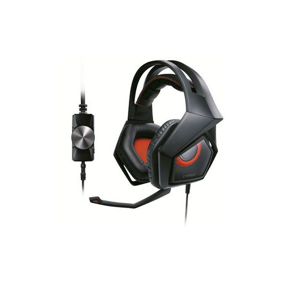 ASUS GAMING HEADSET STRIX PRO, HEADPHONE: 20 ~ 20000 HZ, SENSITIVITY HEADPHONE:98 DB, MICROPHONE: -40 DB, CABLE 2.7M