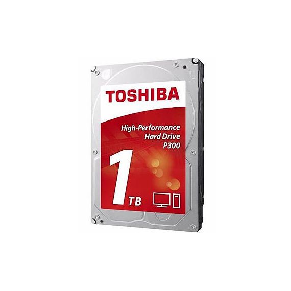 ЖЕСТКИЙ ДИСК 3.5" HDD 1TB TOSHIBA P300 HIGH-PERFORMANCE HDWD110UZSVA, 7200RPM, SATA3 6GB/S, 64MB (HARD DISK INTERN HDD/ВНУТРЕНИЙ ЖЕСТКИЙ ДИСК HDD)