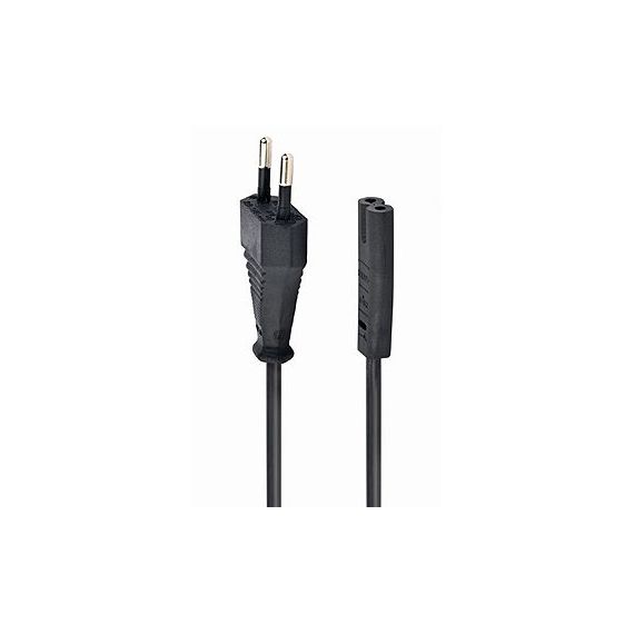 GEMBIRD PC-184-VDE POWER CORD WITH VDE APPROVAL, 1.8M, EU 2 PIN INPUT PLUG