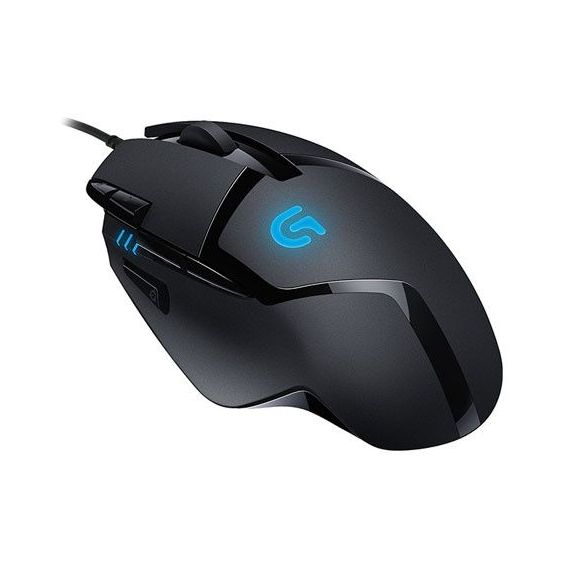 LOGITECH G402 HYPERION FURY ULTRA-FAST FPS GAMING MOUSE, USB, GAMER, 910-004067 (MOUSE/МЫШЬ)