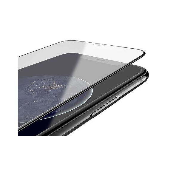 250013 SCREEN GEEKS STICLA PROTECTIE APPLE IPHONE XS MAX GLASS ZERO FRAME ANTI-BLUERAY, BLACK