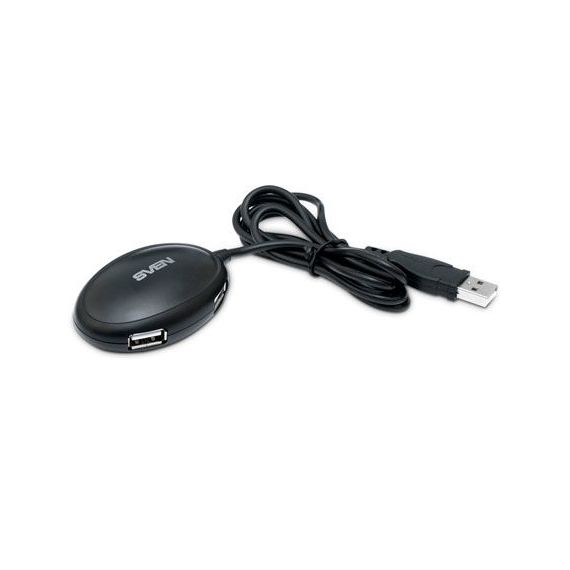 SVEN HB-401, USB 2.0 HUB 4-PORT , BLACK (USB HUB/USB КОНЦЕНТРАТОР ХАБ)