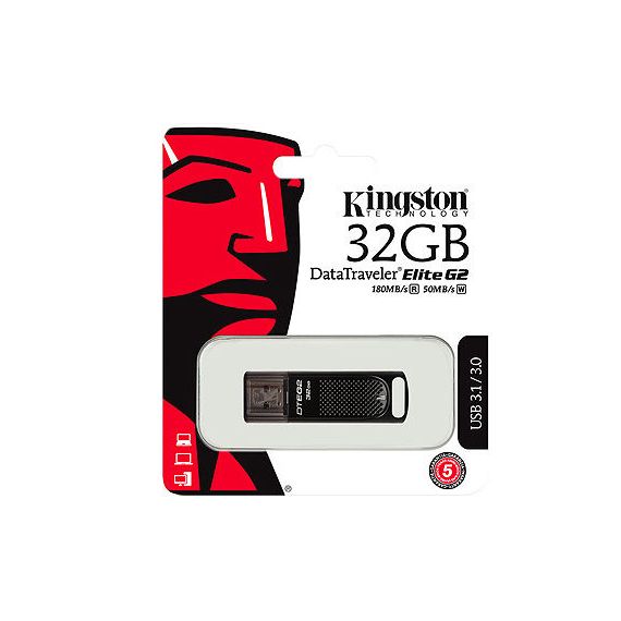 32GB USB FLASH DRIVE KINGSTON DTEG2/32GB DATATRAVELER ELITE G2