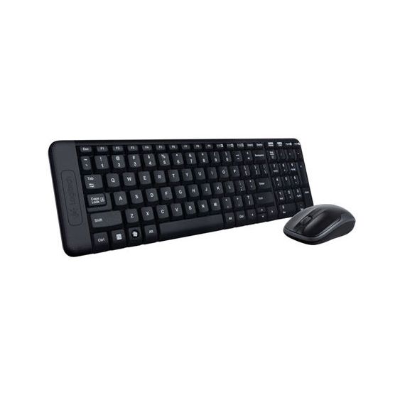 КЛАВИАТУРА+МЫШЬ LOGITECH MK220 BLACK WIRELESS DESKTOP USB, KEYBOARD + MOUSE, 920-003169