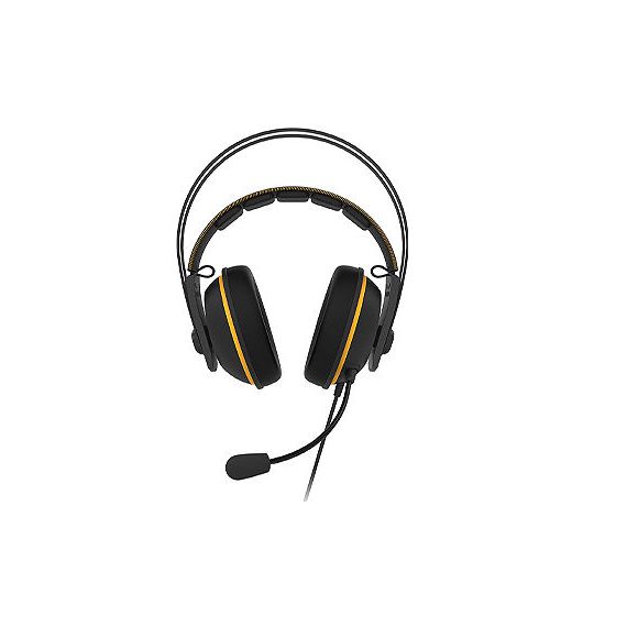 ASUS GAMING HEADSET TUF GAMING H7 CORE YELLOW, DRIVER 53MM NEODYMIUM, IMPEDANCE 32 OHM, HEADPHONE: 20 ~ 20000 HZ, SENSITIVITY MICROPHONE: -45 DB, CABLE 1.2M, 3.5 MM