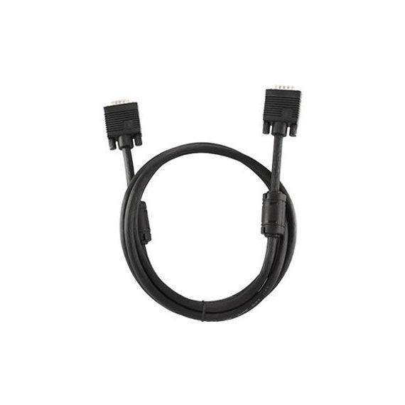 GEMBIRD CC-PPVGA-6B PREMIUM VGA HD15M/HD15M 1.8M DUAL-SHIELDED W/2*FERRITE CORE 1.8M CABLE, BLACK