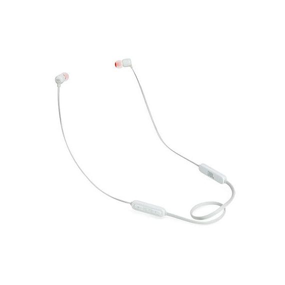 JBL TUNE T110BT WHITE BLUETOOTH WIRELESS IN-EAR HEADPHONES, 20HZ-20KHZ, 16 OHMS, 96DB, MICROPHONE, REMOTE, BT4.0, 120 MAH LITHIUM-ION POLYMER UP TO 6 HOURS, JBLT110BTWHT (CASTI CU MICROFON FARA FIR JBL / БЕСПРОВОДНЫЕ НАУШНИКИ С МИКРОФОНОМ JBL)