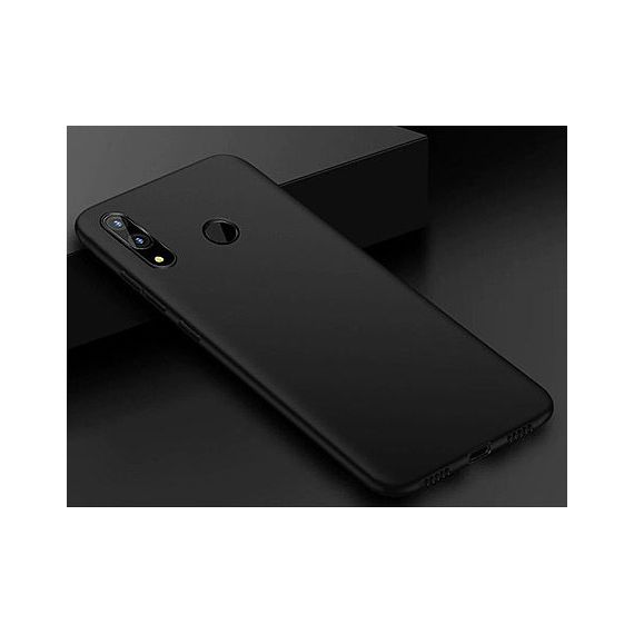 830019 HUSA SCREEN GEEKS TOUCH XIAOMI REDMI NOTE 7 TPU, BLACK