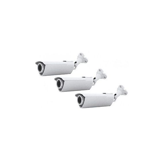 UBIQUITI AIRCAM PERFORMANCE IP CAMERA 3 PACK, WALL / CEILING MOUNT, 30 FPS, 1 MP/HDTV 720P, 4.0 MM / F1.5, POE, VIEWING ANGLE 47/31/54,