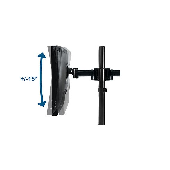 ARCTIC Z2 BASIC MONITOR ARM FOR 2 MONITORS, 13"-27", +90