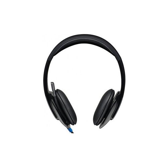 LOGITECH USB HEADSET H540, HEADSET: 20HZ-20KHZ, MICROPHONE: 100HZ-10KHZ, 2.5M CABLE, 981-000480