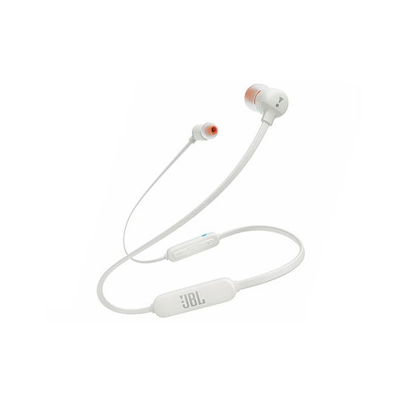 JBL TUNE T110BT WHITE BLUETOOTH WIRELESS IN-EAR HEADPHONES, 20HZ-20KHZ, 16 OHMS, 96DB, MICROPHONE, REMOTE, BT4.0, 120 MAH LITHIUM-ION POLYMER UP TO 6 HOURS, JBLT110BTWHT (CASTI CU MICROFON FARA FIR JBL / БЕСПРОВОДНЫЕ НАУШНИКИ С МИКРОФОНОМ JBL)