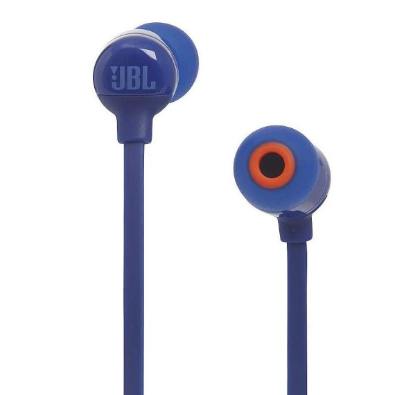JBL TUNE T110BT BLUE BLUETOOTH WIRELESS IN-EAR HEADPHONES, 20HZ-20KHZ, 16 OHMS, 96DB, MICROPHONE, REMOTE, BT4.0, 120 MAH LITHIUM-ION POLYMER UP TO 6 HOURS, JBLT110BTBLU (CASTI CU MICROFON FARA FIR JBL / БЕСПРОВОДНЫЕ НАУШНИКИ С МИКРОФОНОМ JBL)