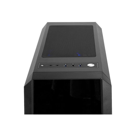 CASE ATX MIDITOWER CHIEFTEC GAMING SCORPION III GL-03B-OP BLACK NO PSU, 2X USB 3.1, 1X USB 2.0, AUDIO-OUT, 4X 120MM A-RGB RAINBOW LED FAN, 2 TEMPERED GLASS, RGB CONTROL HUB,