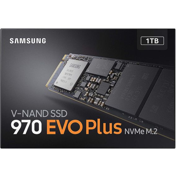 1TB SSD NVME M.2 GEN3 X4 TYPE 2280 SAMSUNG 970 EVO PLUS MZ-V7S1T0BW, READ 3300MB/S, WRITE 3200MB/S