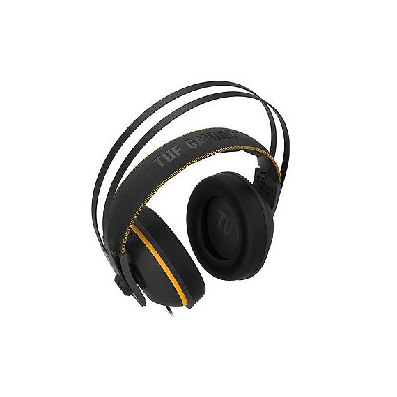 ASUS GAMING HEADSET TUF GAMING H7 CORE YELLOW, DRIVER 53MM NEODYMIUM, IMPEDANCE 32 OHM, HEADPHONE: 20 ~ 20000 HZ, SENSITIVITY MICROPHONE: -45 DB, CABLE 1.2M, 3.5 MM