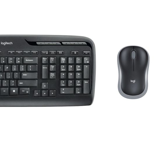 КЛАВИАТУРА+МЫШЬ БЕСПРОВОДНАЯ LOGITECH MK330 BLACK WIRELESS COMBO, KEYBOARD+MOUSE, 920-003995
