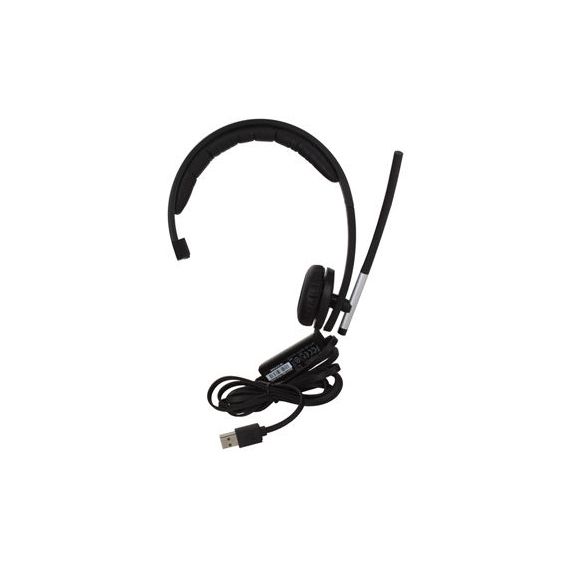 LOGITECH USB HEADSET MONO H650E, HEADSET: 50HZ-10KHZ, MICROPHONE: 100HZ-10KHZ, 2.5M CABLE, 981-000514