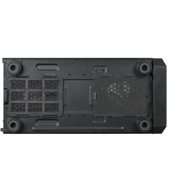 CASE ATX MIDITOWER CHIEFTEC GAMING SCORPION III GL-03B-OP BLACK NO PSU, 2X USB 3.1, 1X USB 2.0, AUDIO-OUT, 4X 120MM A-RGB RAINBOW LED FAN, 2 TEMPERED GLASS, RGB CONTROL HUB,