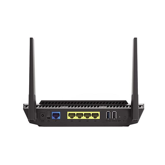 ASUS RT-AX56U, AX1800 DUAL BAND WIFI 6 (802.11AX) GIGABIT ROUTER, DUAL-BAND 2.4GHZ/5GHZ AT UP TO SUPER-FAST 1800MBPS , WAN:1XRJ45 LAN: 4XRJ45 10/100/1000, 3G/4G, FIREWALL, USB 2.0/USB 3.1 (ROUTER WIRELESS WIFI/БЕСПРОВОДНОЙ WIFI РОУТЕР)