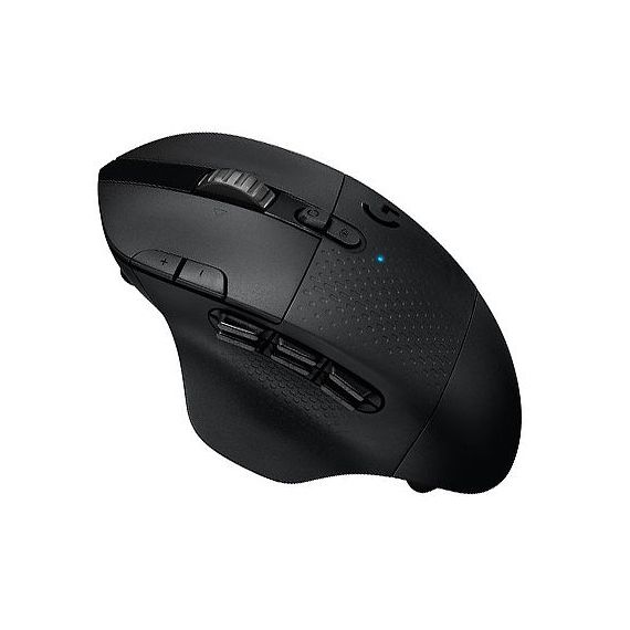 МЫШЬ БЕСПРОВОДНАЯ LOGITECH G604 LIGHTSPEED HERO WIRELESS GAMING MOUSE, SENSOR HERO 16K, , RESOLUTION:100-16,000 DPI, CONNECTION: WIRED/WIRELESS, 910-005649 (MOUSE/МЫШЬ)