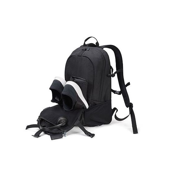 DICOTA D31763 BACKPACK GO 13"-15.6", CITY BACKPACK FOR NOTEBOOK, BLACK