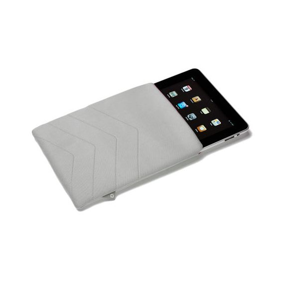 DICOTA D30250 PADSKIN #2 FOR IPAD 2 AND THE NEW IPAD, WHITE, NEOPRENE SLEEVE