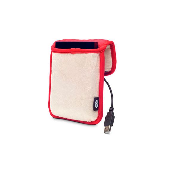 LACIE COAT 3.5" RED, NOTEBOOK OR TABLET 7"-13.3", DESIGN BY SAM HECHT, BUBBLE PROTECTION, 130892