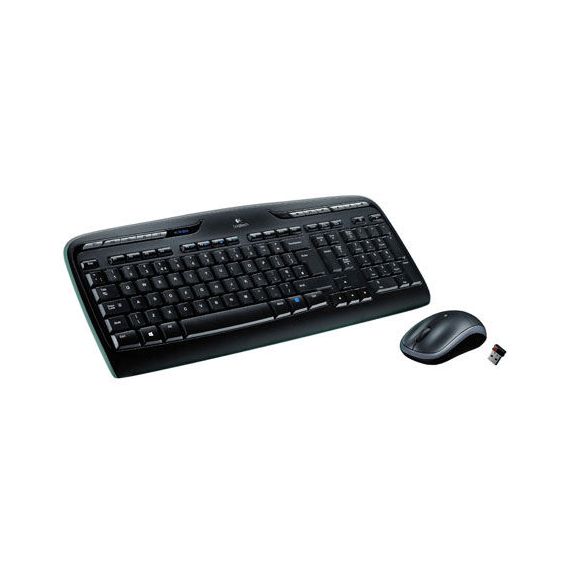 КЛАВИАТУРА+МЫШЬ БЕСПРОВОДНАЯ LOGITECH MK330 BLACK WIRELESS COMBO, KEYBOARD+MOUSE, 920-003995