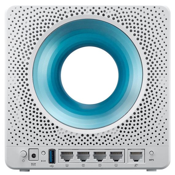 ASUS BLUE CAVE AC2600 DUAL BAND WIFI ROUTER FOR SMART HOME, AIMESH WIFI SYSTEM, 512MB RAM, DUAL-BAND 2.4GHZ/5GHZ, NETWORK SECURITY WITH AIPROTECTION PRO, WAN:1XRJ45 LAN: 4XRJ45 10/100/1000, USB 3.0, BLUE CAVE/UK/13/P_EU_UK/