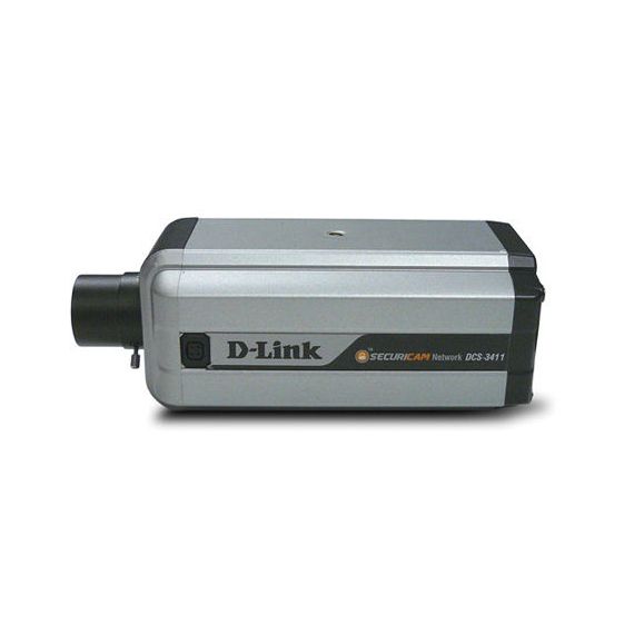 D-LINK DCS-3411 DAY & NIGHT POE IP CAMERA WITH 3G MOBILE VIDEO SUPPORT, 1 10/100MBPS ETHERNET PORT WITH POE SUPPORT, CS MOUNT LENS 6MM, F1.8 (IP CAMERA/СЕТЕВАЯ КАМЕРА IP)