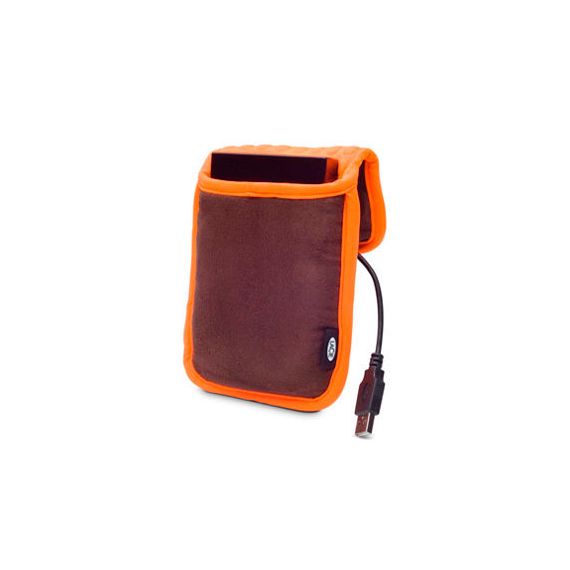 LACIE COAT 3.5" ORANGE, NOTEBOOK OR TABLET 7"-13.3", DESIGN BY SAM HECHT, BUBBLE PROTECTION, 130893